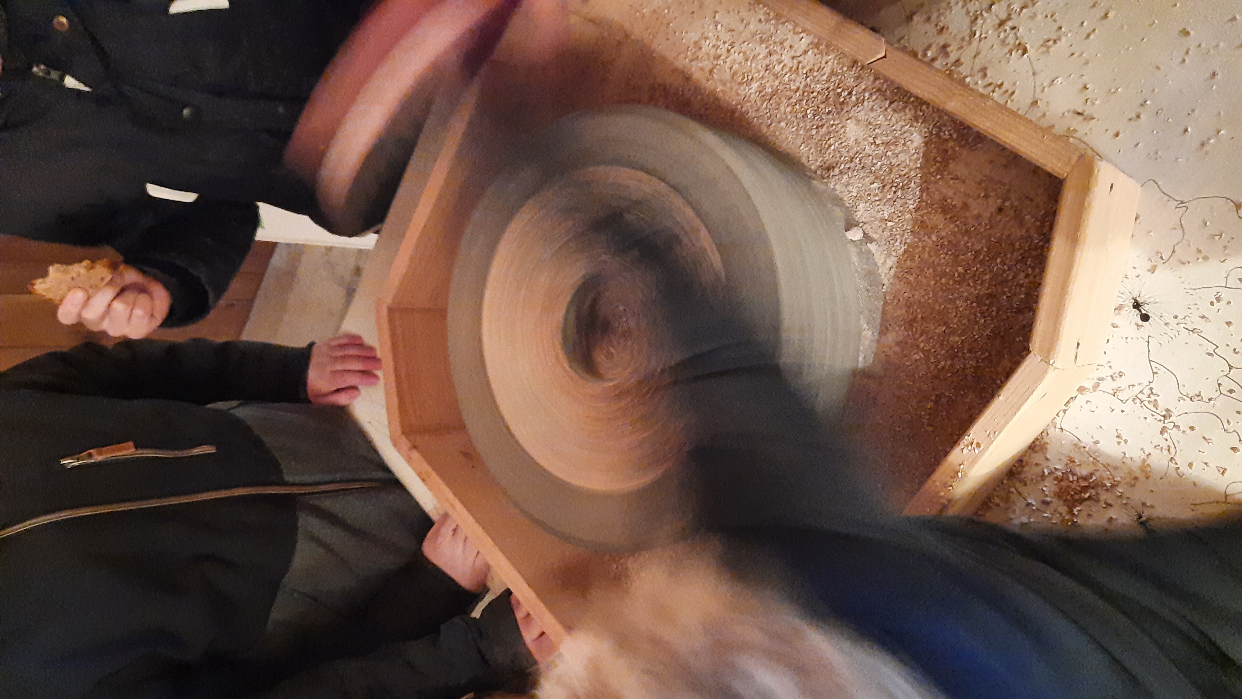 römischen Handmühle