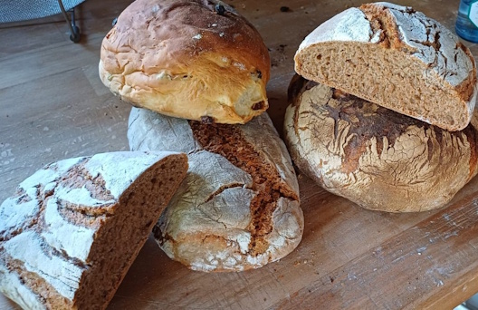 Brot aus dem Steinofen