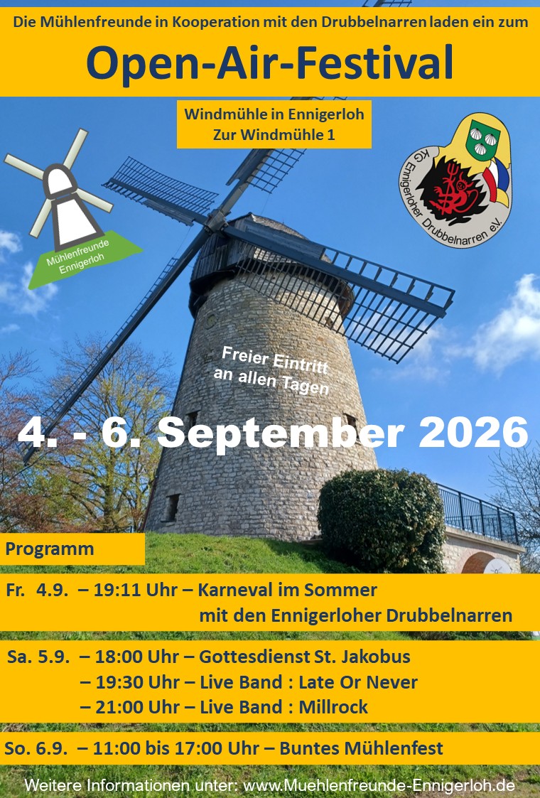 Open Air 2026-Programm